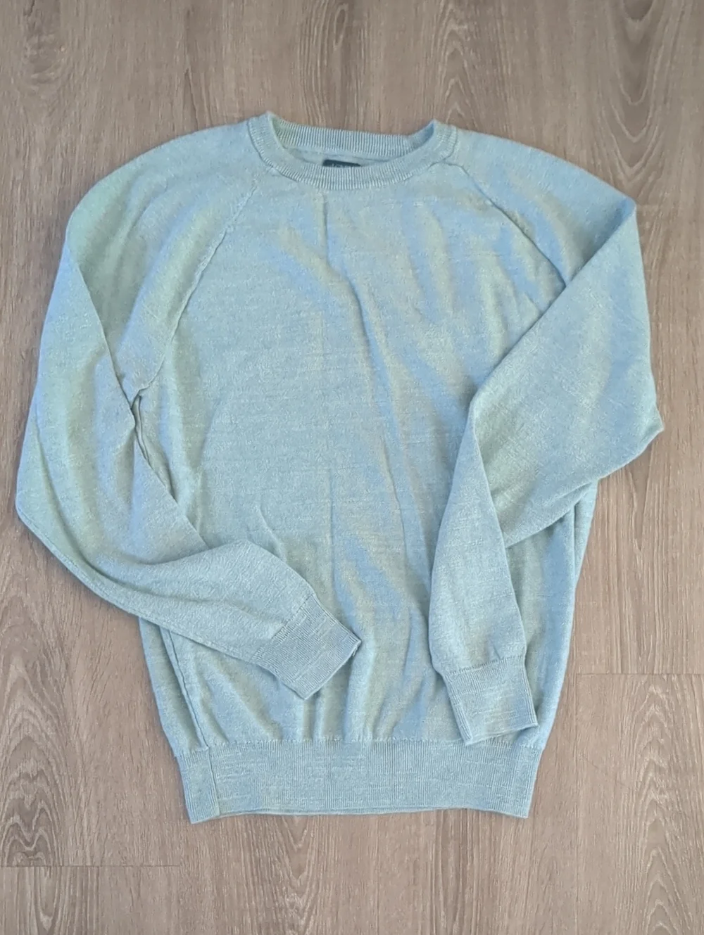 J. Crew Men's Sage Green Crewneck Sweater